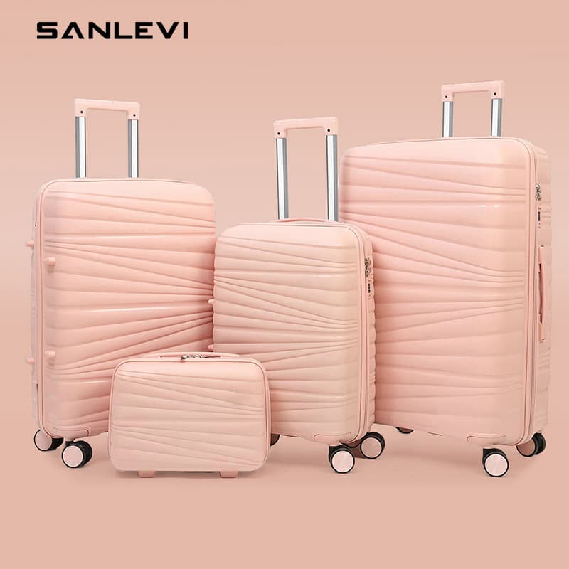 Simple suitcase four-piece set 20/24/28 set large capacity password suitcase travel luggage trolley case 2