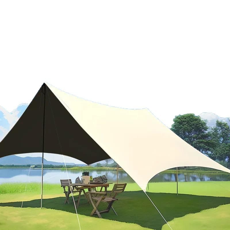 Explorer tent outdoor camping overnight folding canopy two-in-one camping complete set of equipment fully automatic waterproof 6