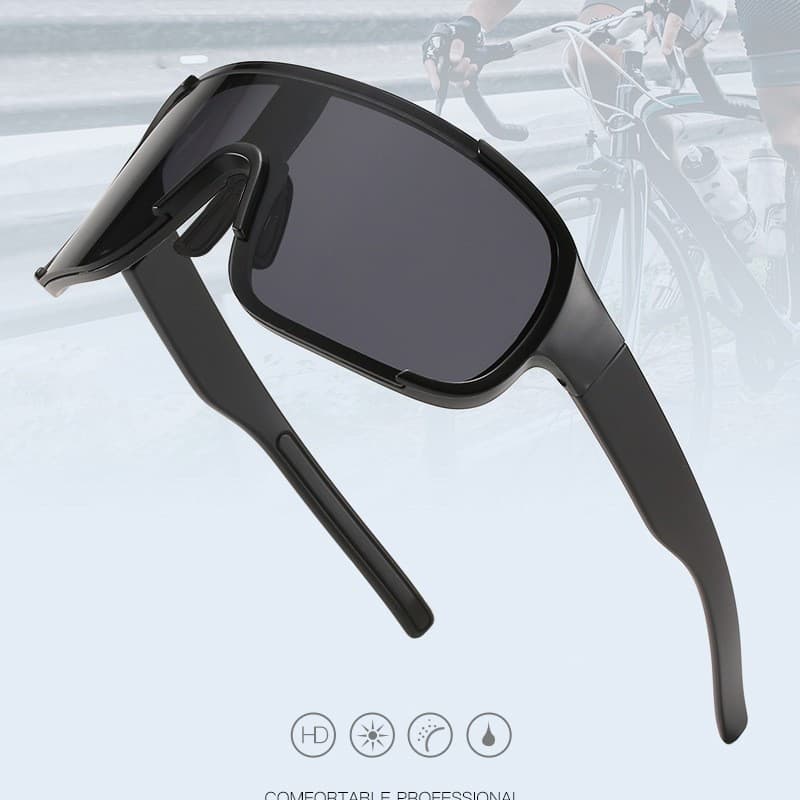 American outdoor sports cycling goggles for mountaineering and night riding, large frame one-piece wind and sandproof sunglasses for men and women 4