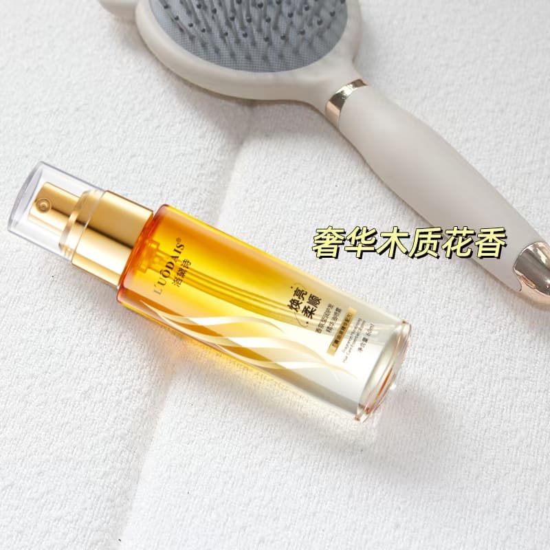 New Luodaishi spray hair care essential oil fragrance moisturizing hair care essence oil spray hair salon wholesale hair tail oil 4