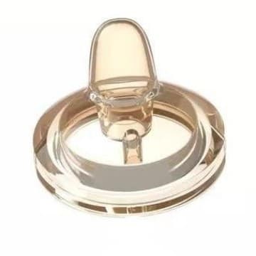 Baby pacifier adapted to 6cm wide diameter bottle food-grade silicone baby learns to drink duckbill anti-spray drinking water nozzle 10
