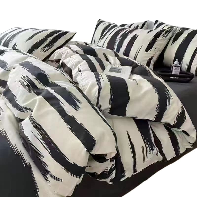 Three-piece bedding set, gift aloe vera cotton bed sheet, quilt cover, bed sheet four-piece set, one piece drop shipping manufacturer wholesale 6