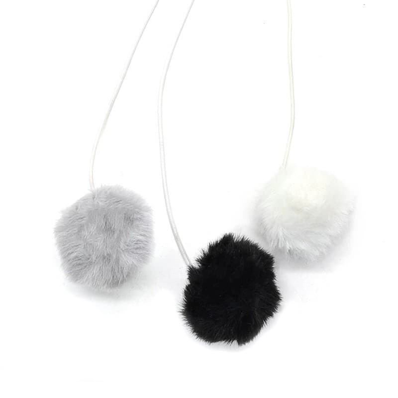 Cat nest funny cat toy plush ball can hang sisal hanging ball pet supplies DIY cat climbing frame accessories plush ball 3