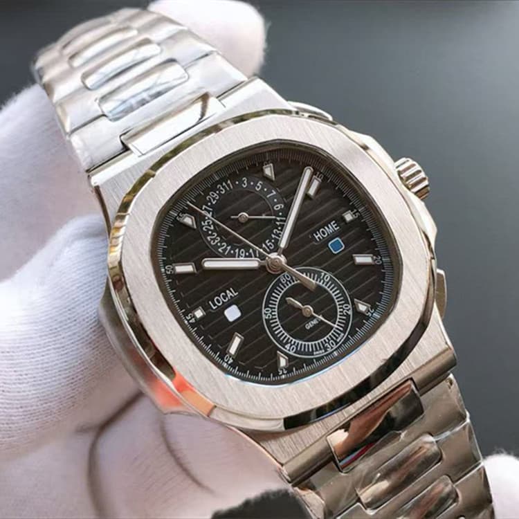 Fully automatic mechanical men's watch luxury design Nautilus watch men's steel band watch cross-border wholesale 1