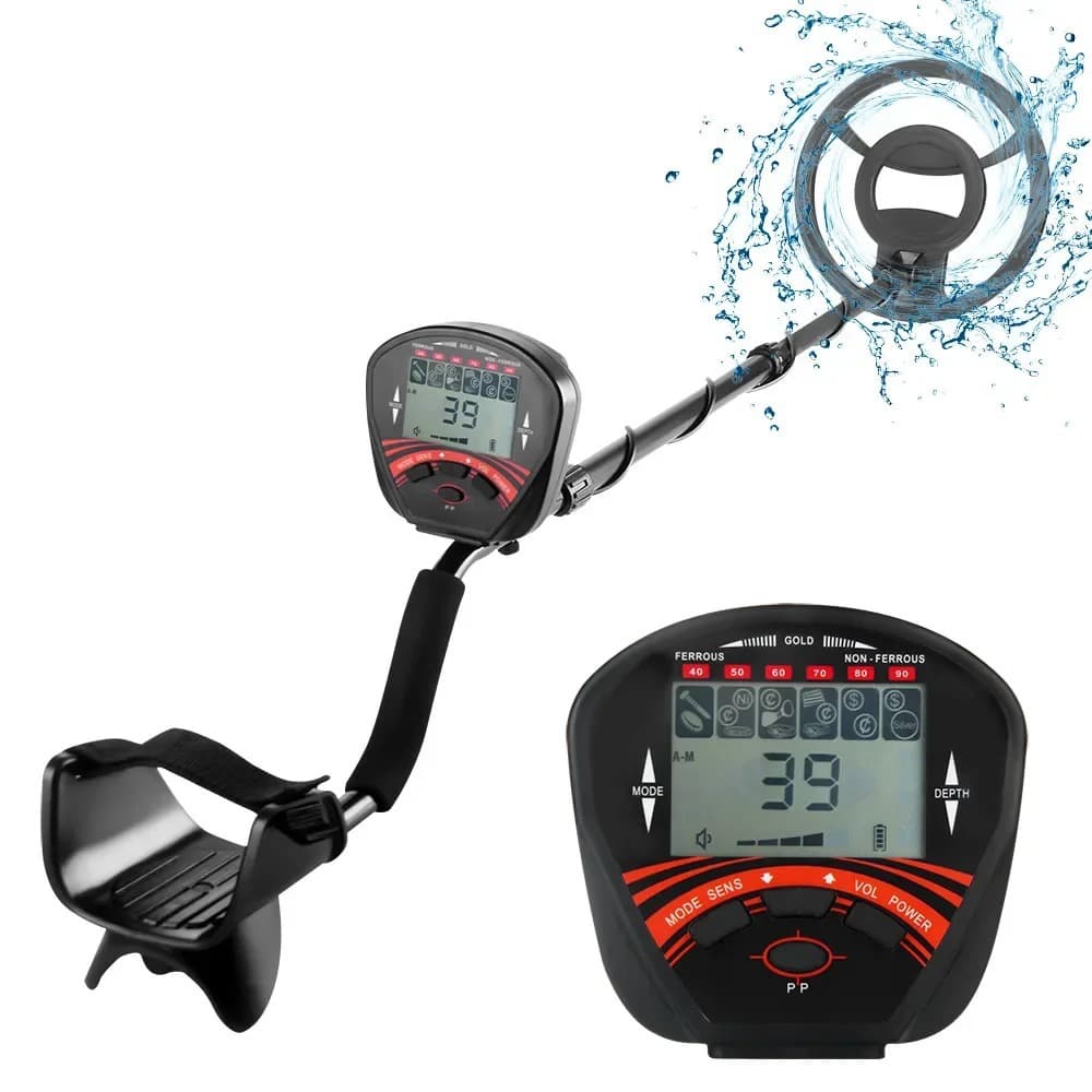 New MD-810 handheld metal detector gold, silver, copper and iron treasure detector high-precision outdoor treasure detector 1
