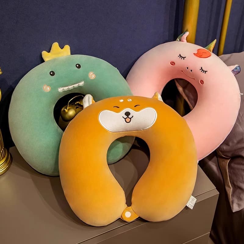 U-shaped pillow neck pillow special neck pillow memory foam aircraft neck pillow nap pillow student travel sleeping u-shaped pillow 2