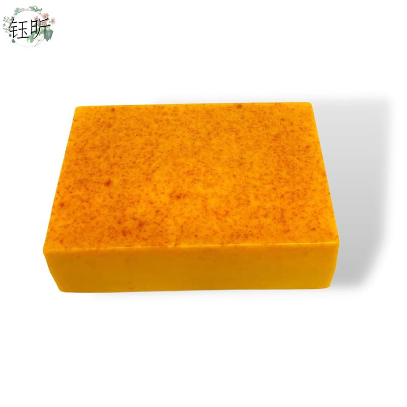 Cross-border foreign trade turmeric turmeric soap mousse cleanser deep cleansing exfoliation lightening acne mark soap 7