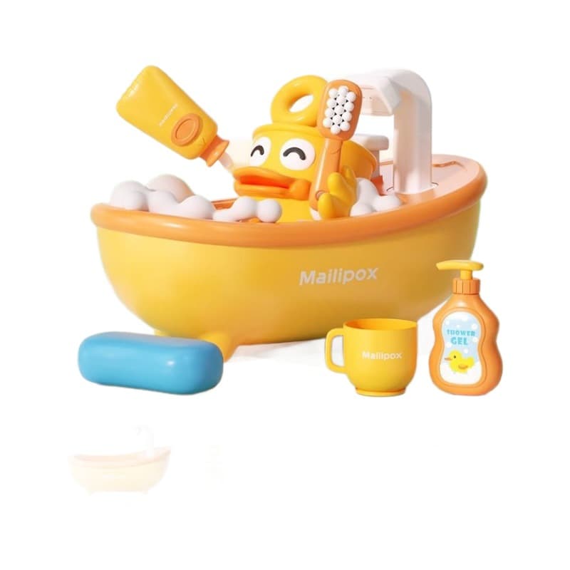 Melabao baby bathtub bath shower shower water toy baby bath spray play house toy 6