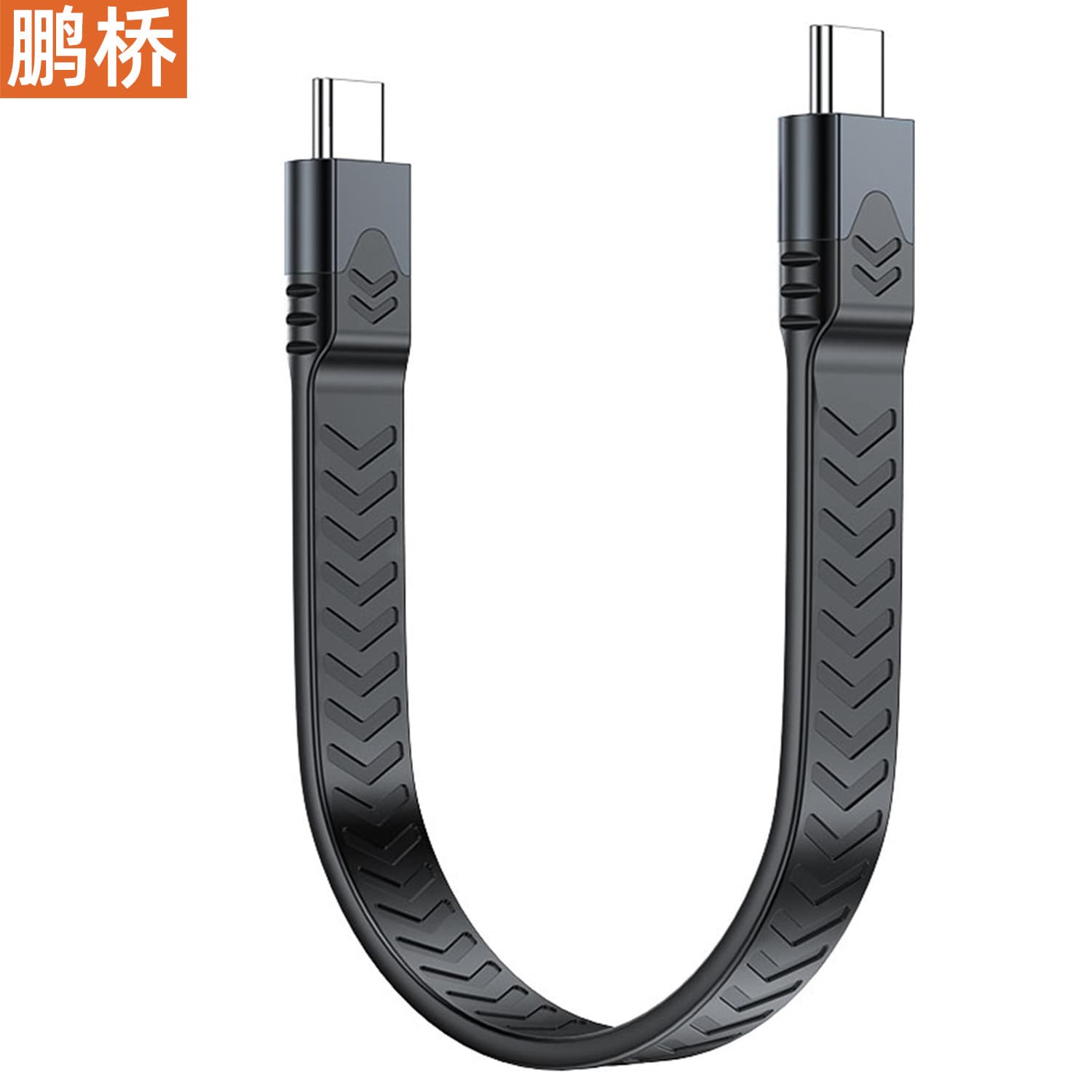 USB5 data cable typec double-ended FPC flat cable compatible with Thunderbolt 543 80g high-speed 16K screen projection 240W fast charge 4