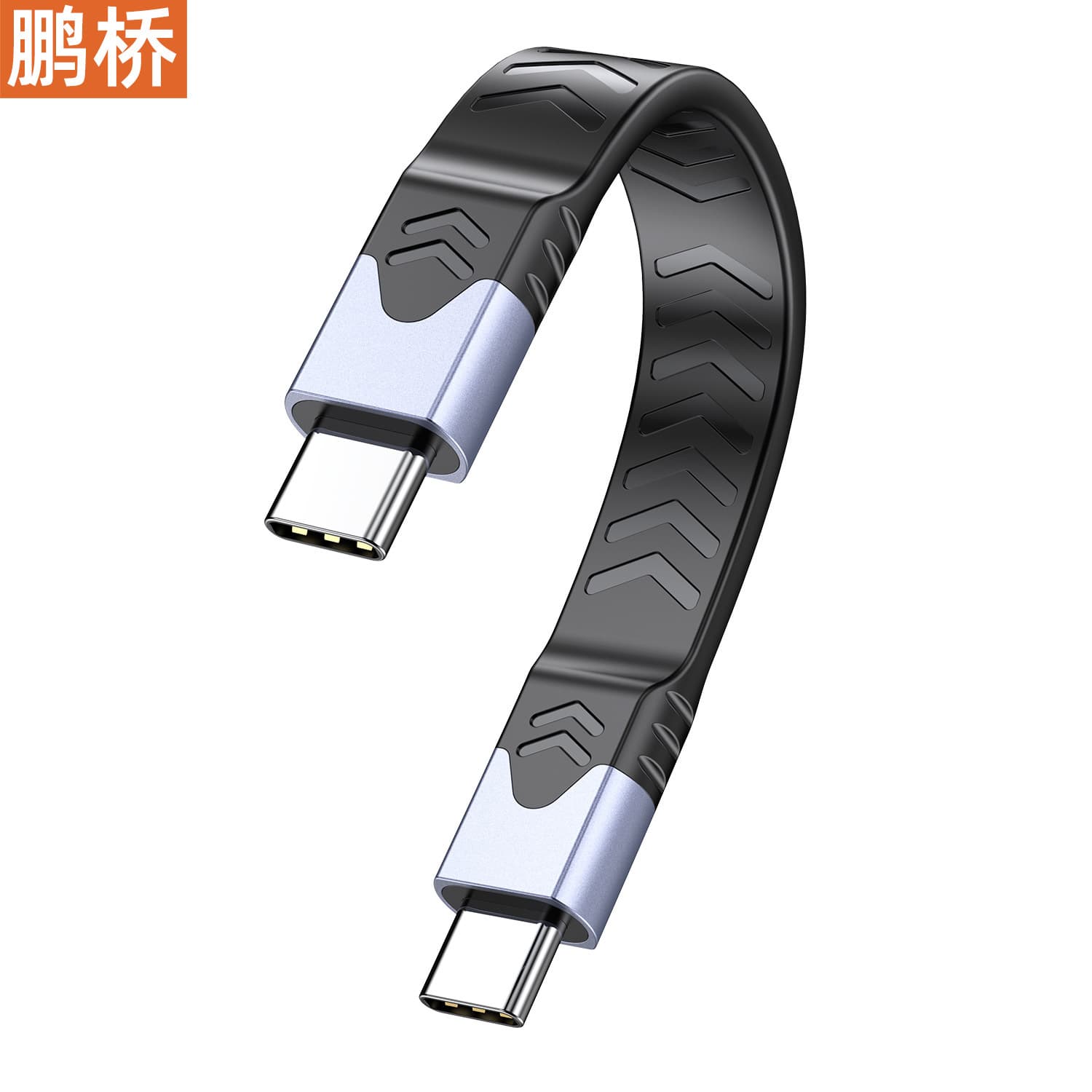 USB5 data cable typec double-ended FPC flat cable compatible with Thunderbolt 543 80g high-speed 16K screen projection 240W fast charge 8