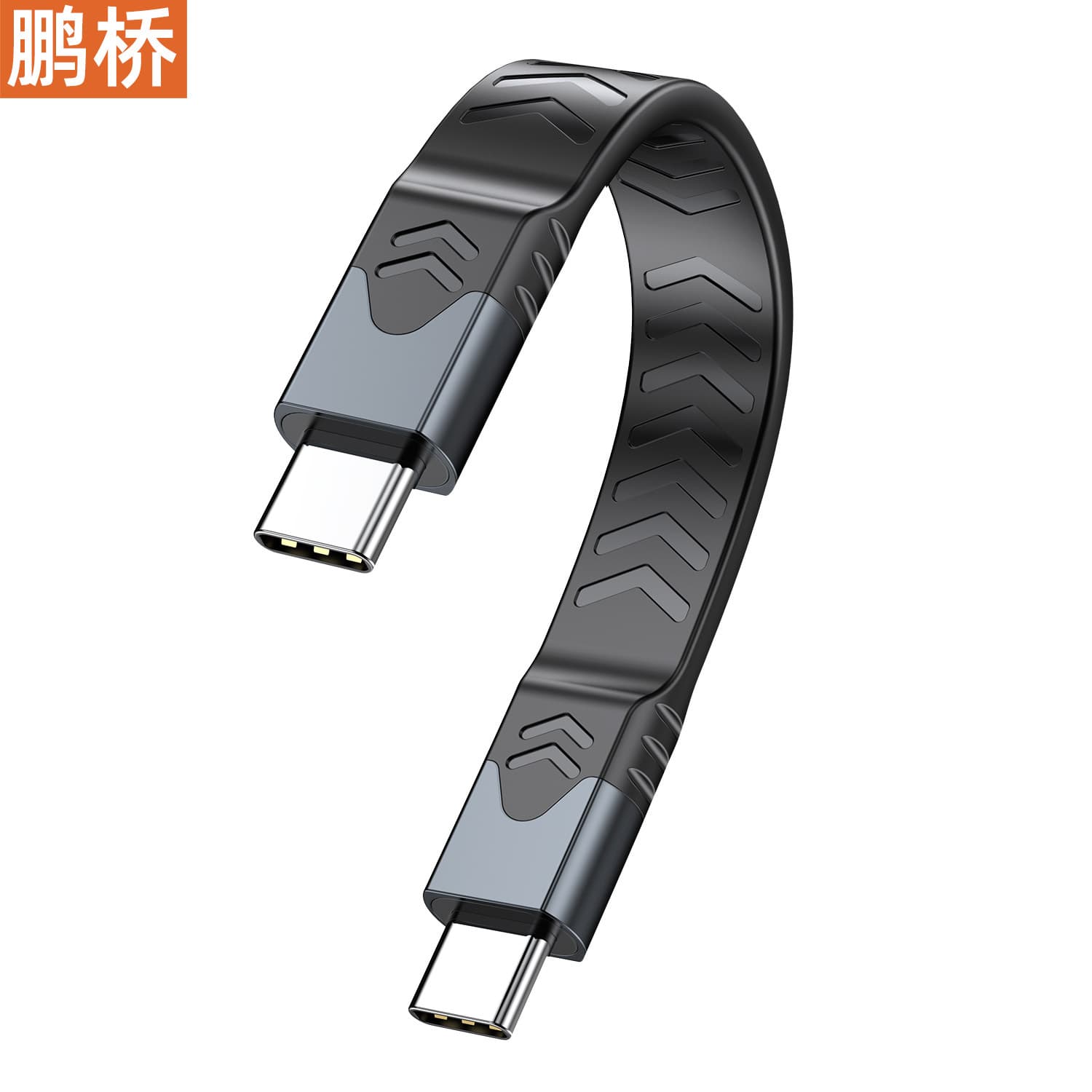 USB5 data cable typec double-ended FPC flat cable compatible with Thunderbolt 543 80g high-speed 16K screen projection 240W fast charge 9