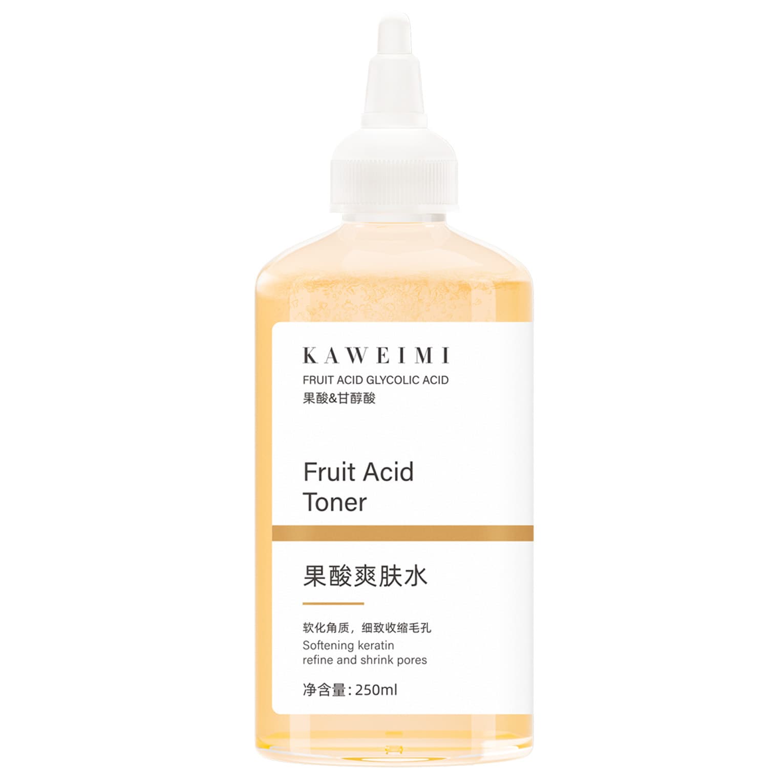 Kaweimi Glycolic Acid Water Toner Hydrating, Moisturizing, Shrinking Pores, Improved Closed Mouth Wet Compress Water Wholesale 6