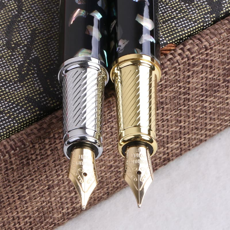 High-end signature pen, shell pen holder, gift pen, creative shell carving ballpoint pen, business gift pen set, cross-border premium 5