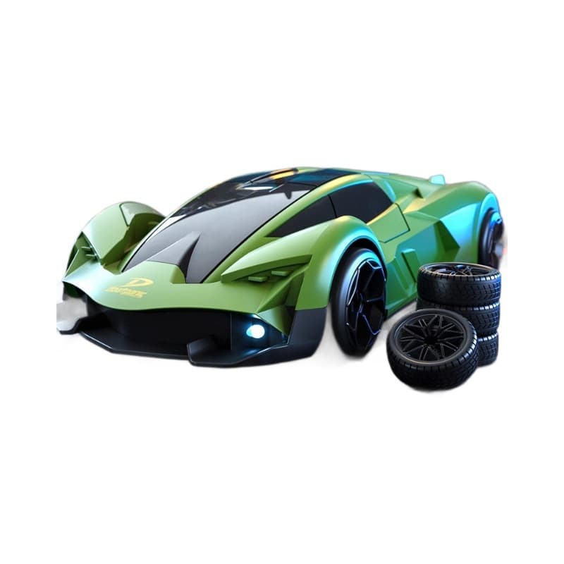 RC racing Lambo remote control car four-wheel drive high-speed drift charging dynamic light racing model children's boys toys 6