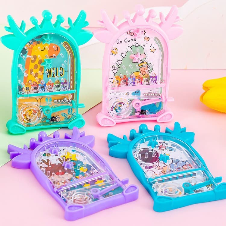 Handheld pinball machine, intellectual maze, children's educational toys, game machine, kindergarten prizes, gifts, pinball board, cross-border 2