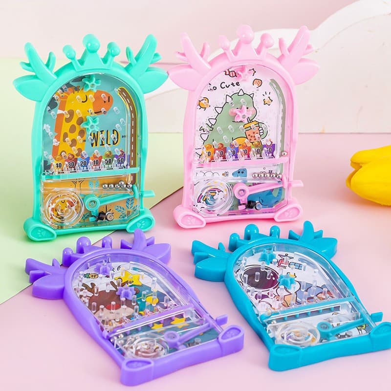 Handheld pinball machine, intellectual maze, children's educational toys, game machine, kindergarten prizes, gifts, pinball board, cross-border 7