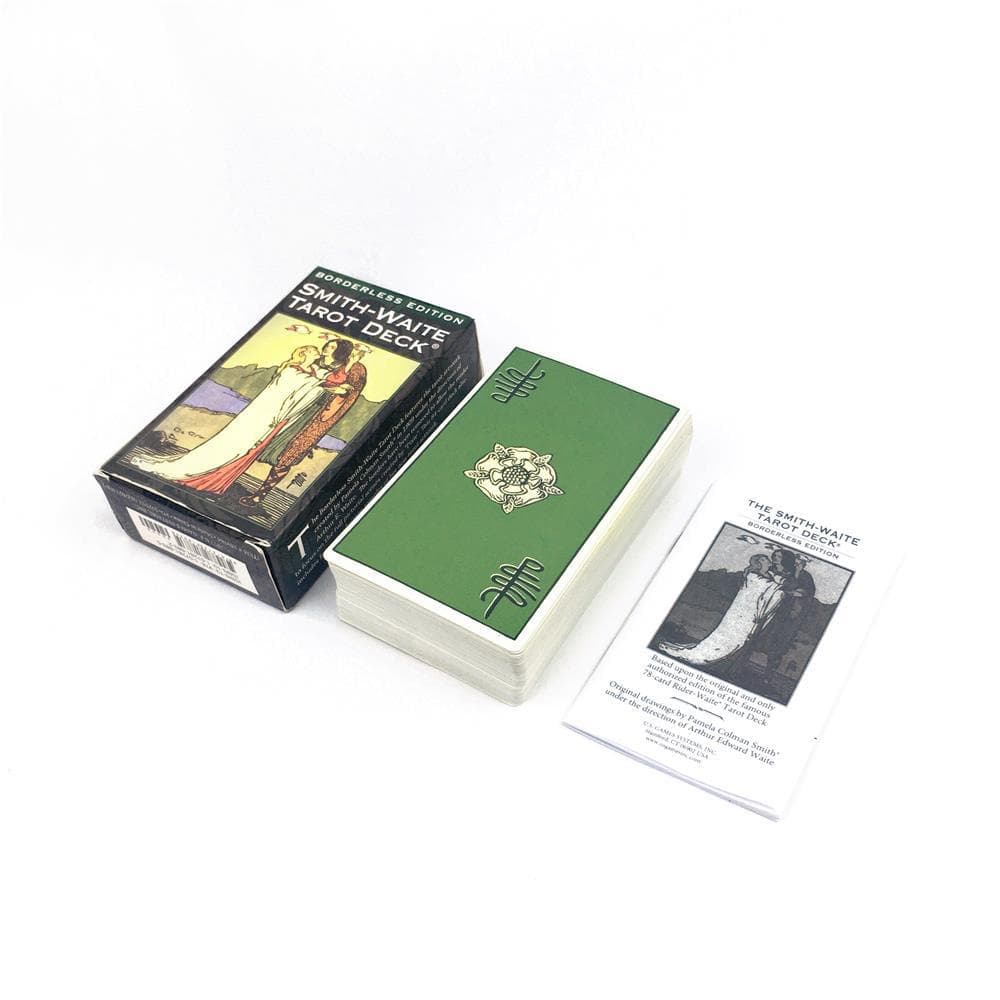 English tarot board game cards 12×7cm with paper booklet and instructions original size large size 6