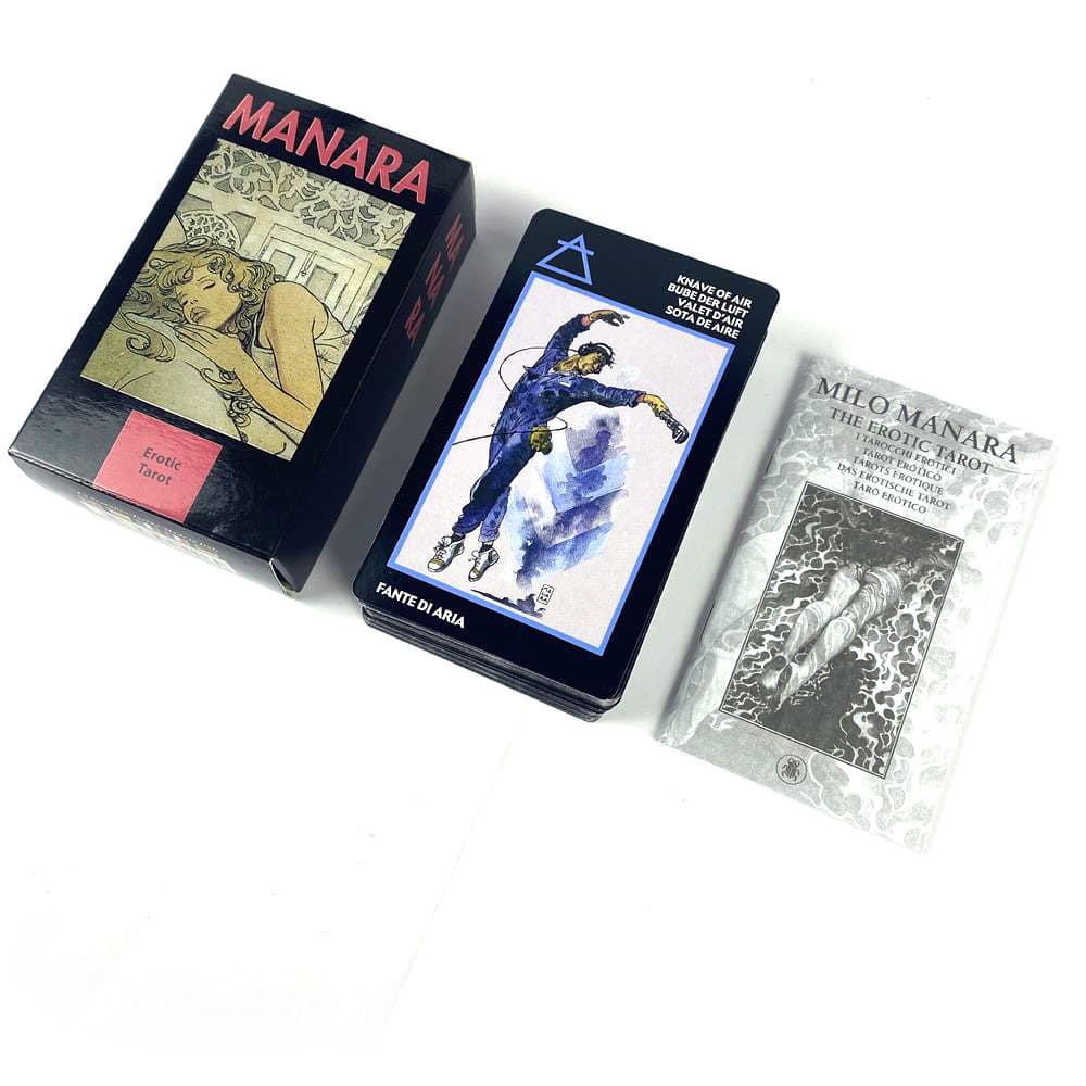 English tarot board game cards 12×7cm with paper booklet and instructions original size large size 7