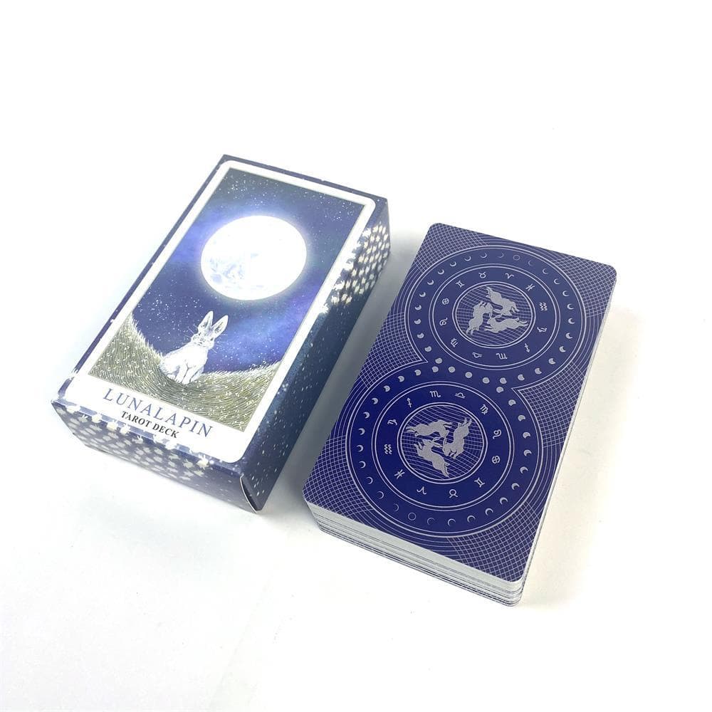 English tarot board game cards 12×7cm with paper booklet and instructions original size large size 10
