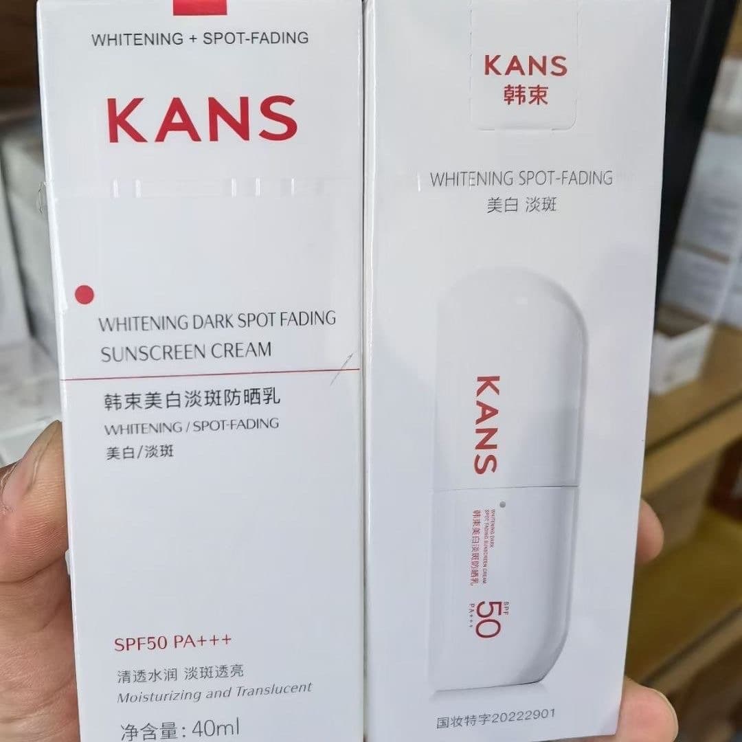 Korean Sunscreen Whitening Light Spot White Waist Facial Isolation Sunscreen Lotion Refreshing UV Protection SPF50PA+++ 9