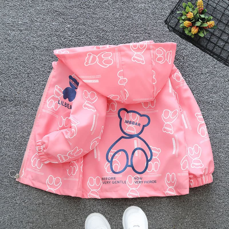 Girls' coats spring and autumn 2025 new medium and large children's sports jackets casual windbreaker boys baseball tops 2
