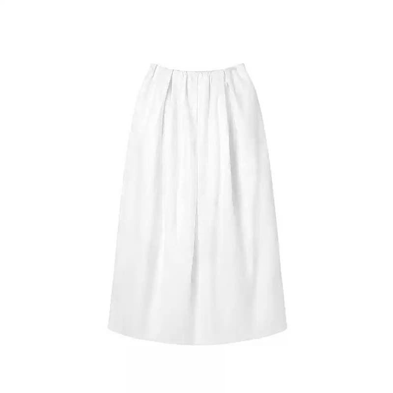 French romantic pleated design tube top for women early spring new 2025 temperament bud skirt skirt suit 8