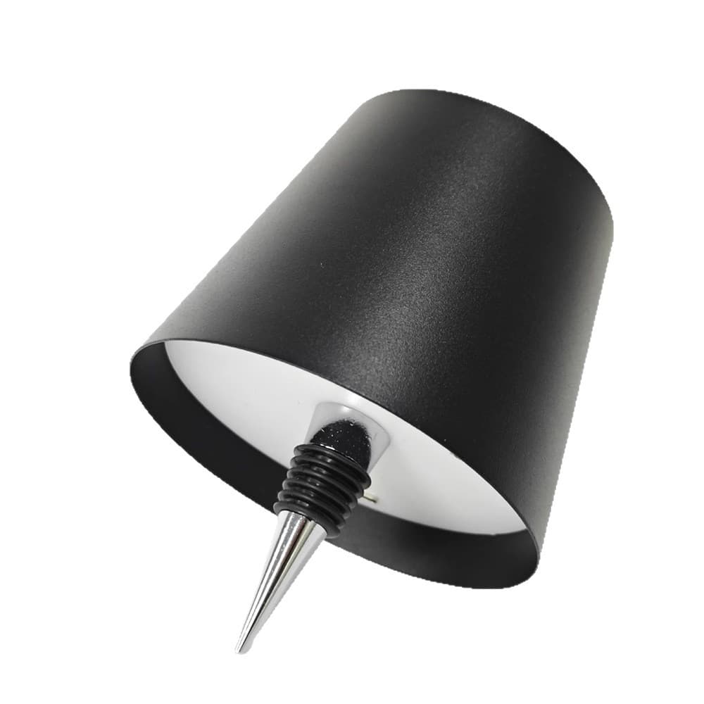 Cross-border creative atmosphere desk lamp light luxury advanced dimmable LED rechargeable decorative lamp plug-in desk lamp wine bottle lamp 6