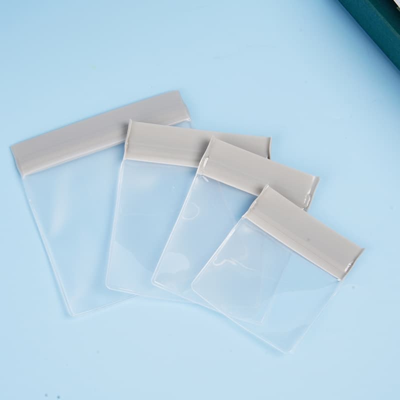 eva jewelry storage bag customized pvc jewelry dustproof and anti-oxidation jewelry sealed bag travel portable bag customized 8