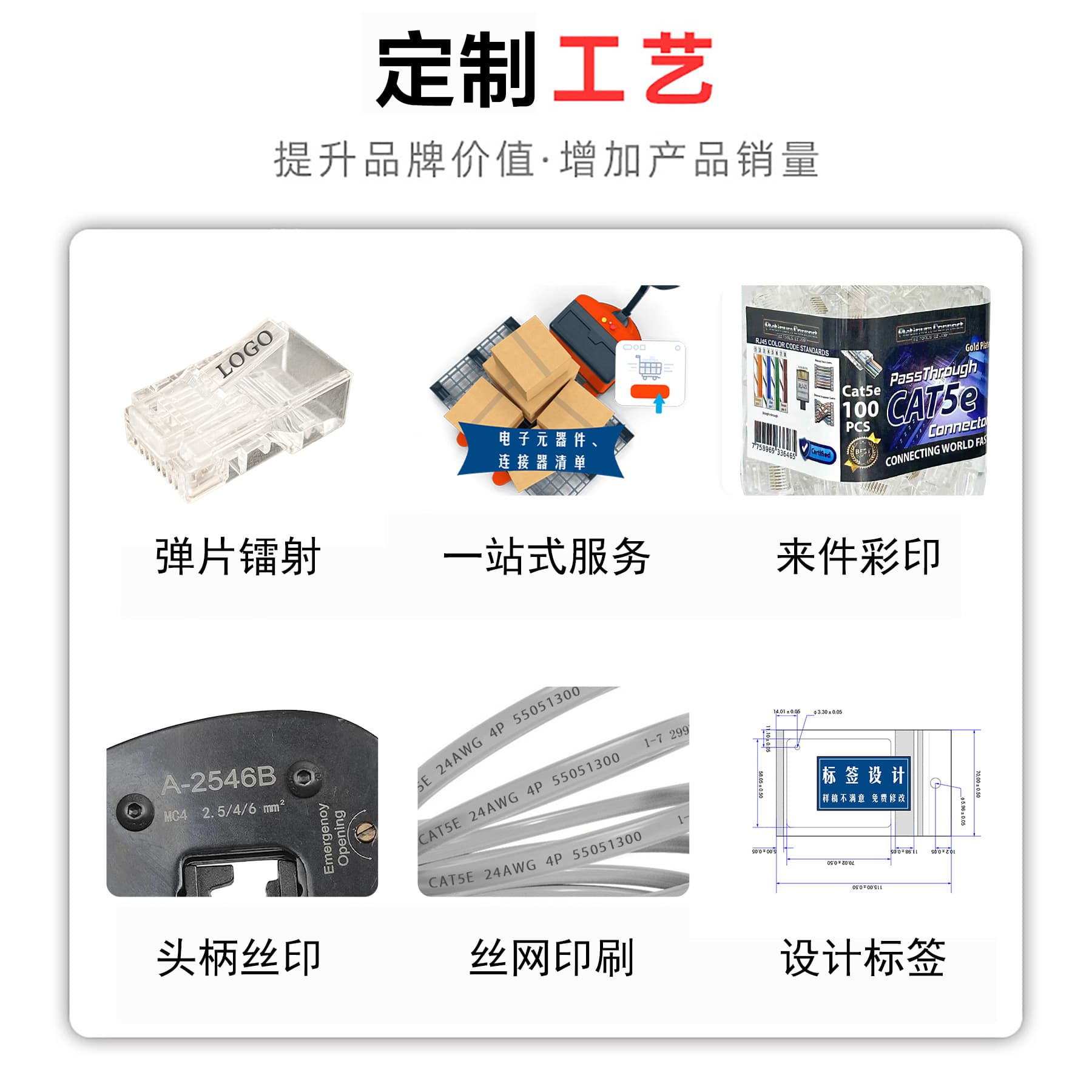 Fangbei CAT6A free unshielded 180-degree Gigabit socket wiring network cable patch panel plug Category 6 super module 6