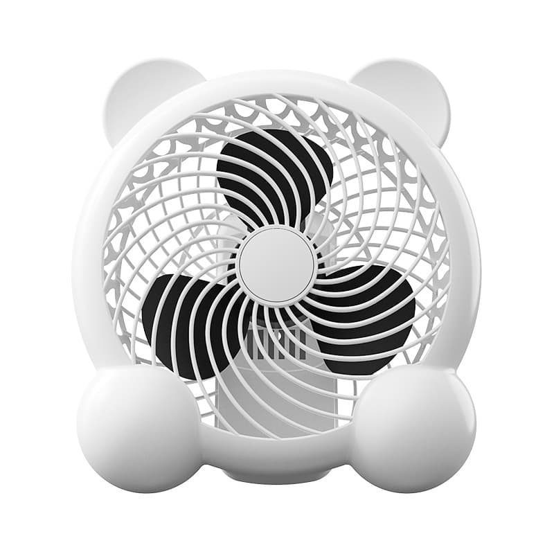 Desktop fan office household silent electric fan USB dormitory camping outdoor portable small desktop fan 6