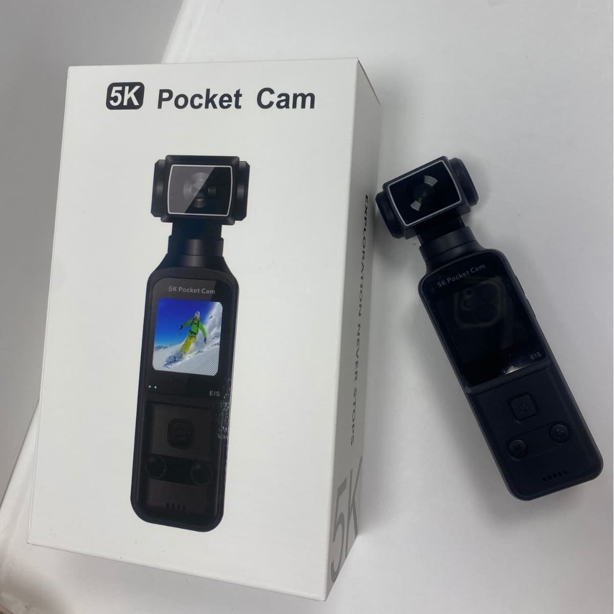 Pocket camera HD professional 5K anti-shake sports mountain climbing handheld backpack smart video and recording all-in-one machine 3