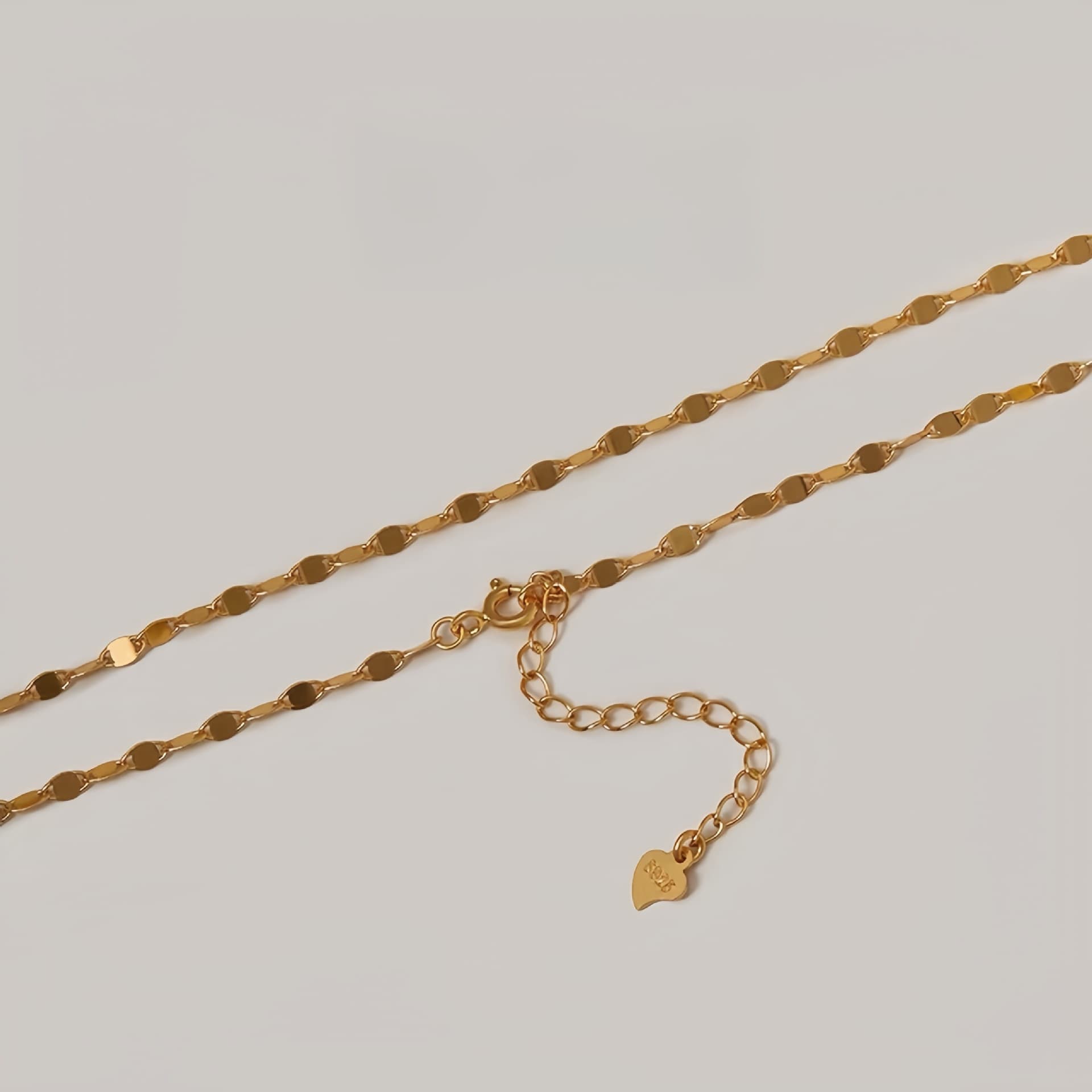 Cross-border high-end plain chain fashion new light luxury niche jewelry accessories clavicle chain light luxury women's jewelry necklace 4