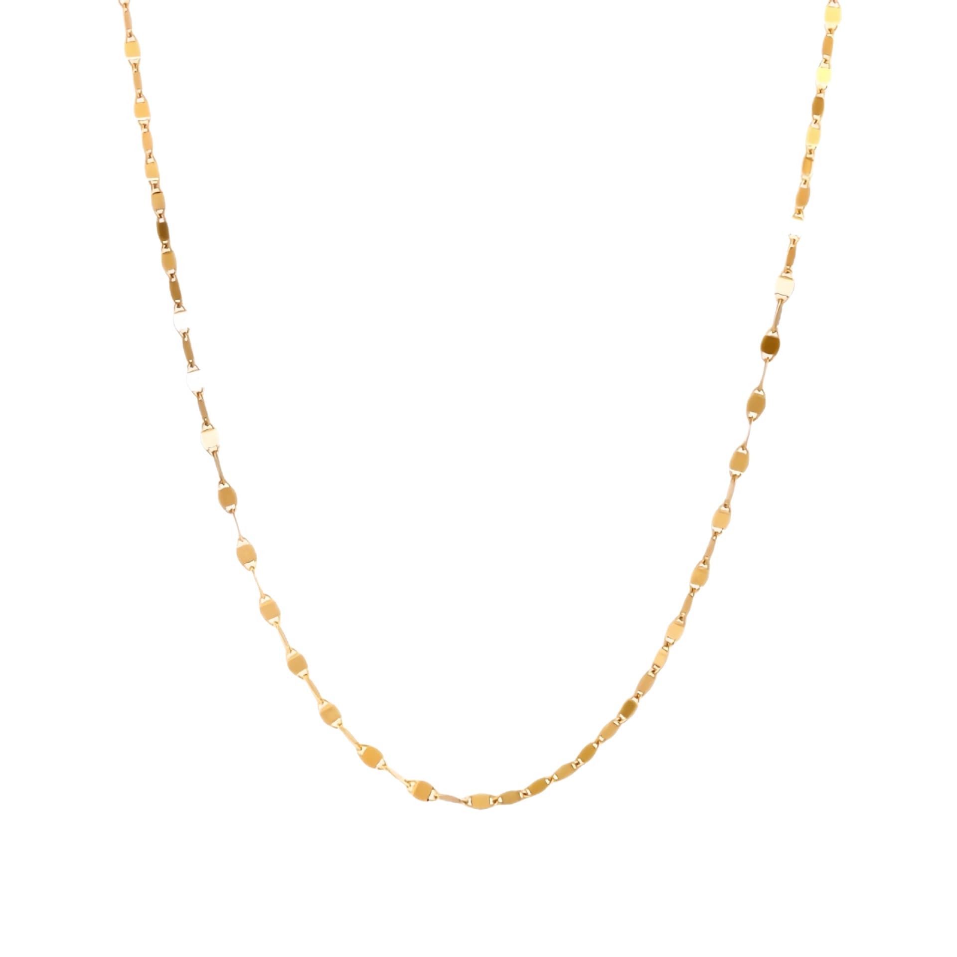 Cross-border high-end plain chain fashion new light luxury niche jewelry accessories clavicle chain light luxury women's jewelry necklace 6