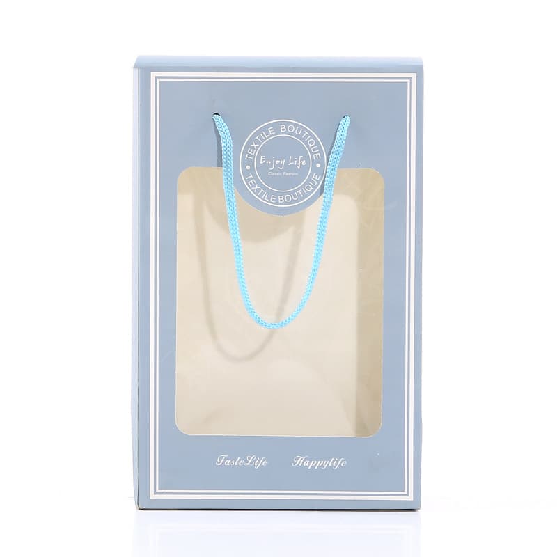 Towel packaging box single pack wedding celebration supplies birthday banquet empty box gift box gift carton handbag wholesale 5