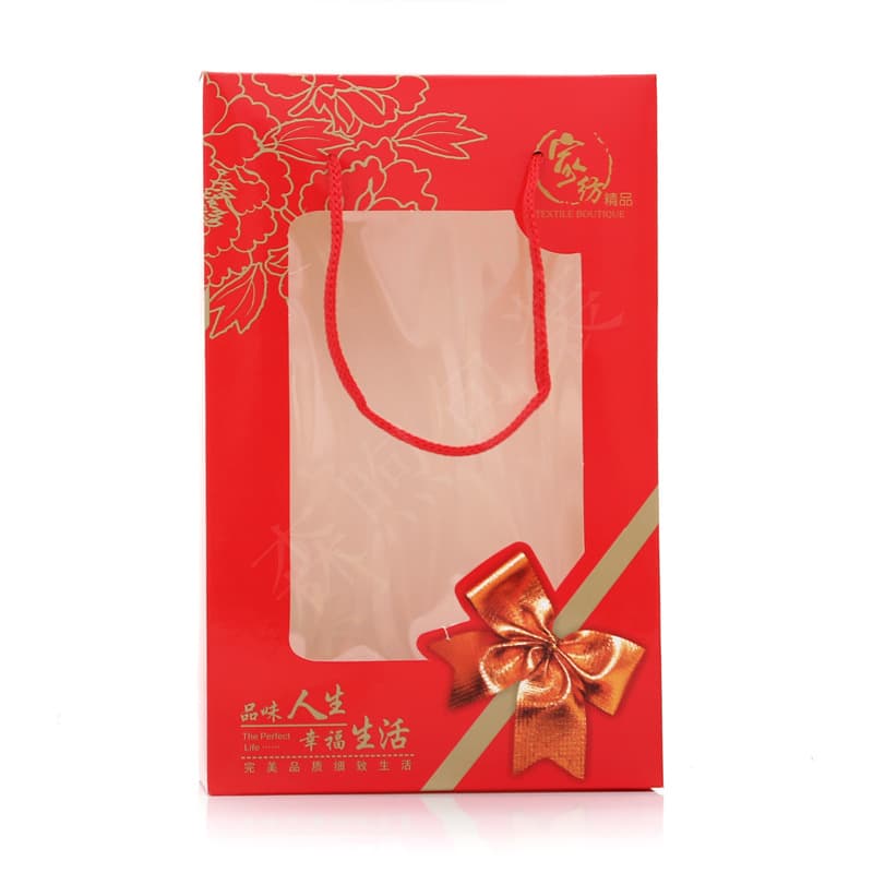 Towel packaging box single pack wedding celebration supplies birthday banquet empty box gift box gift carton handbag wholesale 6