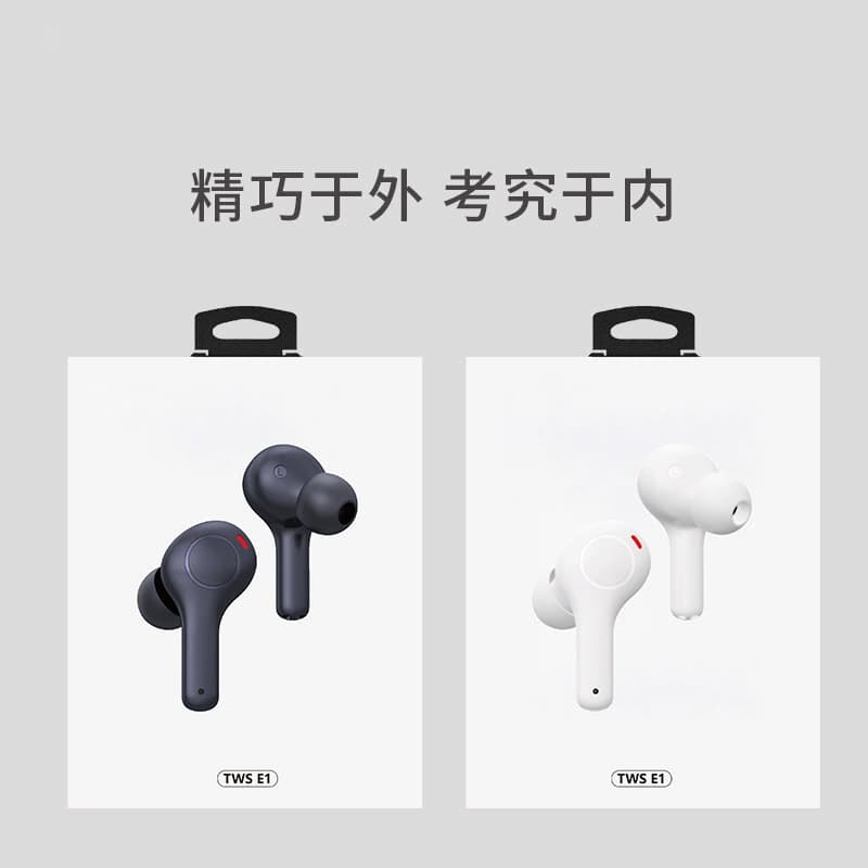 True wireless TWS Bluetooth headphones binaural in-ear sports heavy bass noise reduction high quality stereo sound 4