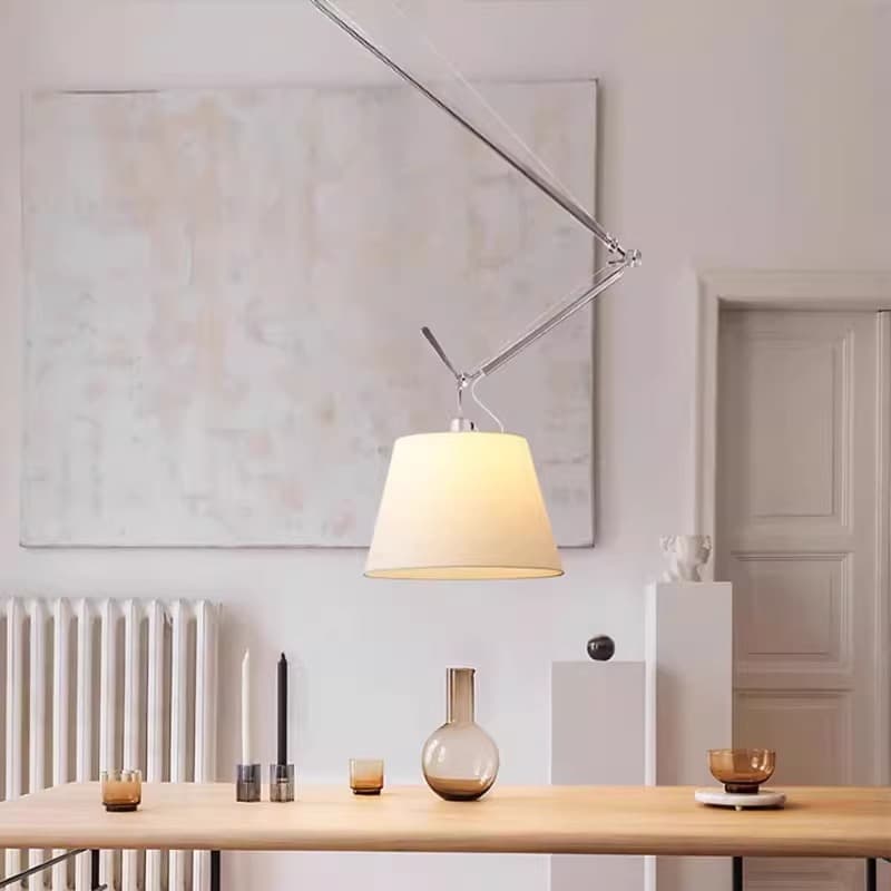 Italian swing arm chandelier medieval retractable shiftable restaurant bar study chandelier 2