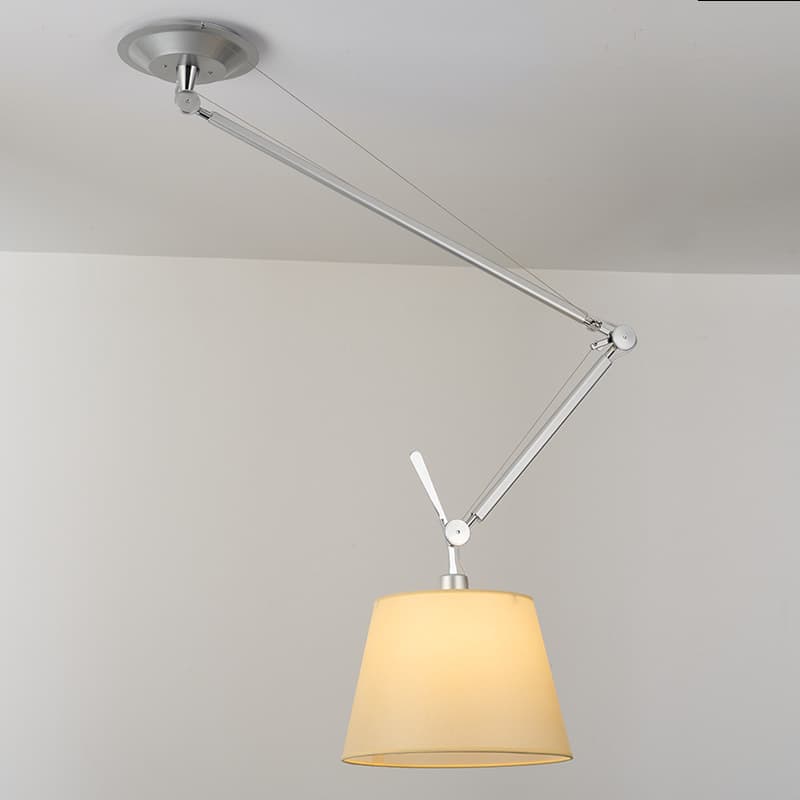 Italian swing arm chandelier medieval retractable shiftable restaurant bar study chandelier 8