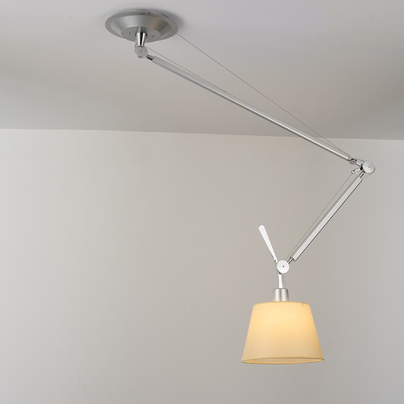 Italian swing arm chandelier medieval retractable shiftable restaurant bar study chandelier 9