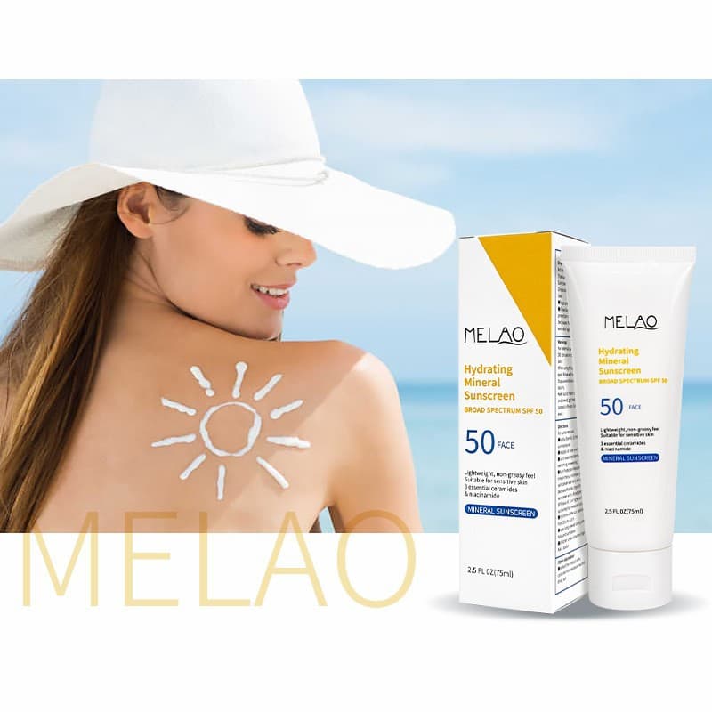 Cross-border moisturizing protective cream spot shiny anti-UV protective body lotion spf50+ protective milk face cream wholesale 4