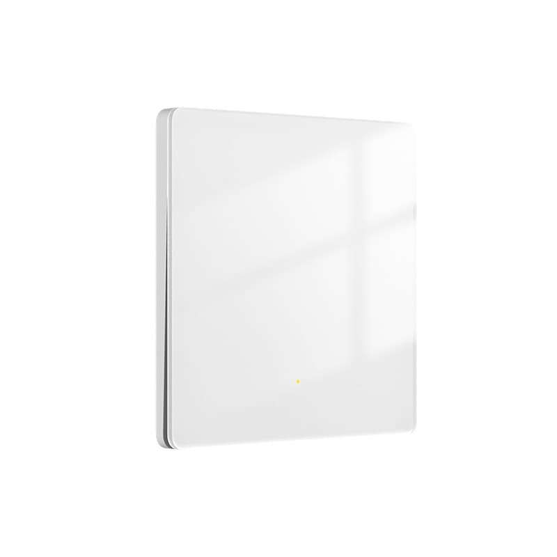 The tempered glass white smart switch control panel has been connected to Mijia APP voice whole house smart single and double control 6