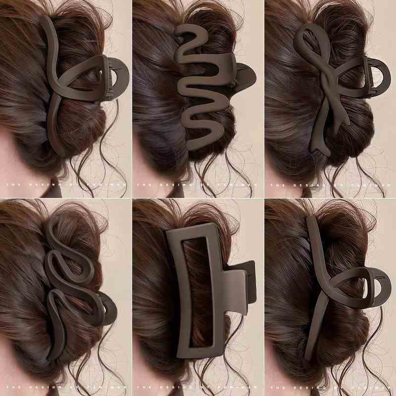 Hairpin for women's back of head 2025 new style hairpin large shark clip high-end hairpin hairpin hairpin 1