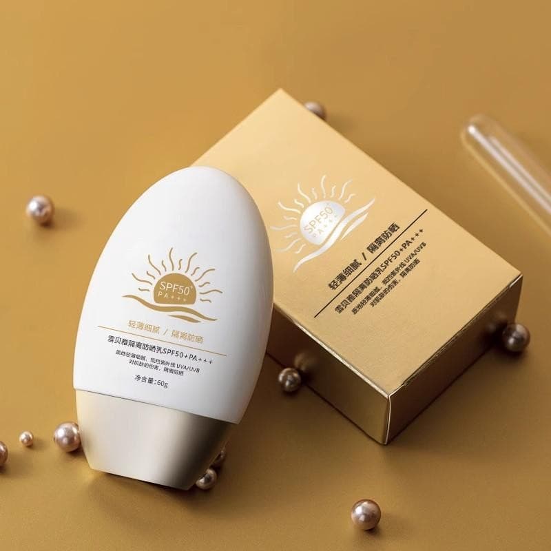 High power SPF50 sunscreen whole body isolation anti-UV facial body moisturizing female students military training sunscreen lotion 3