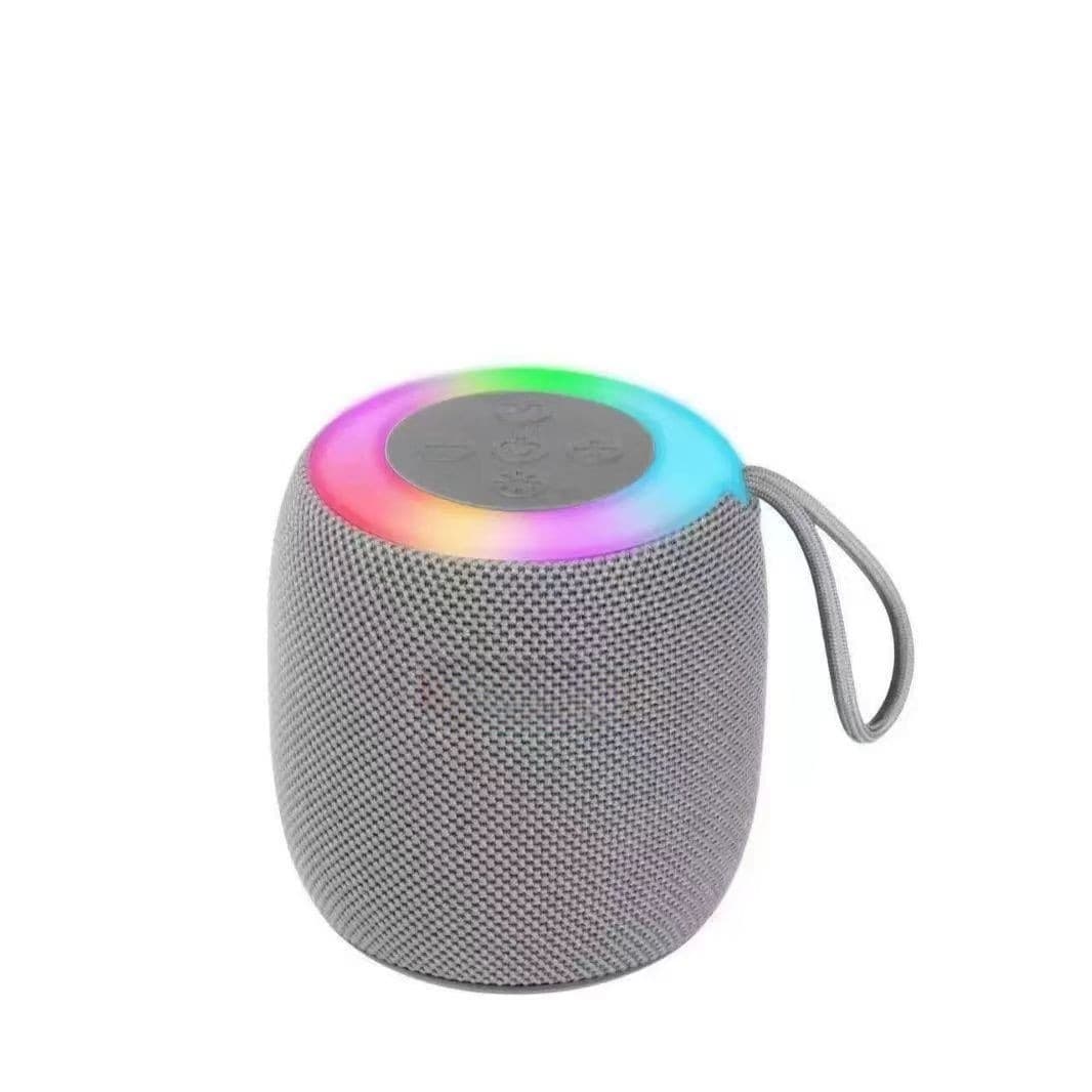 New Product 309 Wireless Bluetooth Speaker Colorful Atmosphere Night Light Outdoor Portable Mini Fabric Small Subwoofer Sound 7