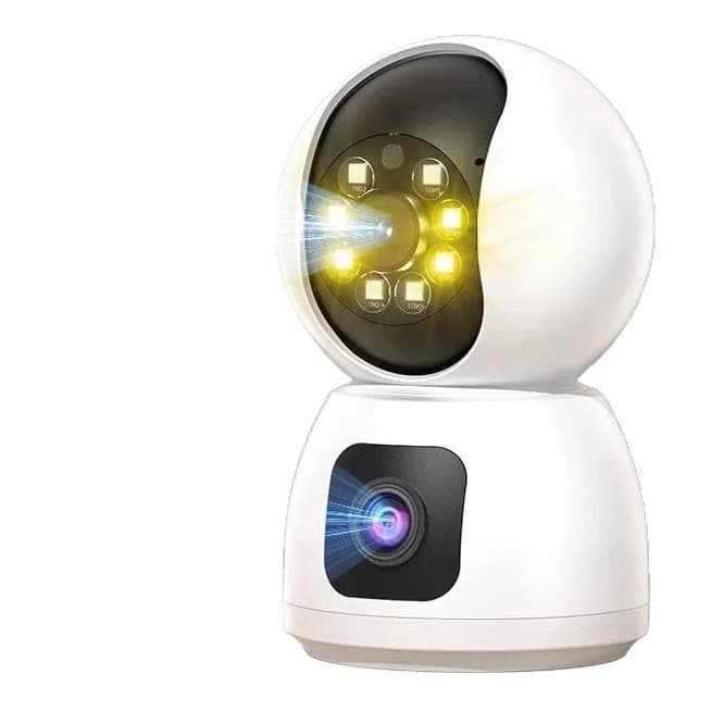 High-definition dual-screen night vision photography video wireless camera 360-degree mobile phone remote home indoor monitor 6