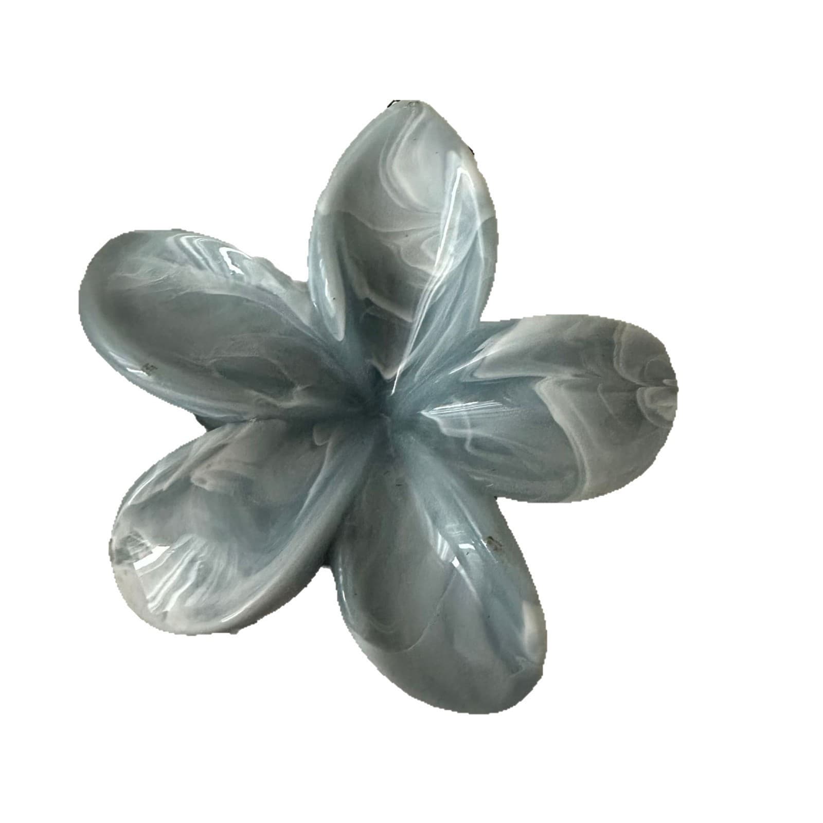 Japanese high-end cute transparent white polka dot fashion multi-hair sweet volume large back head shark girl hairpin hair accessories 6