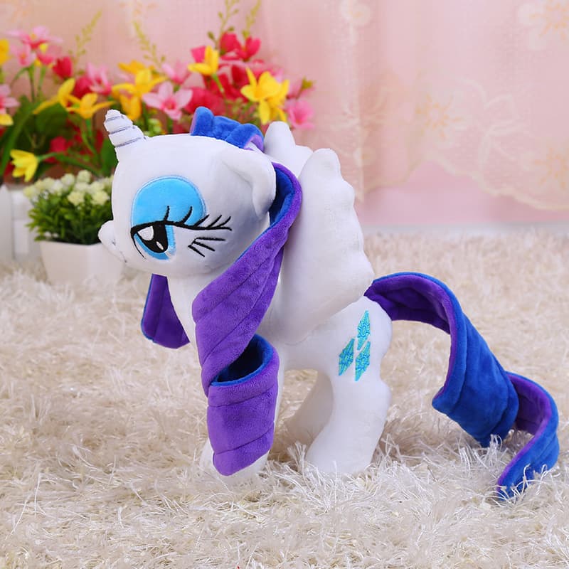 New Cute Pony Baby Lily Plush Toy Doll Rainbow Pony Doll Unicorn Children's Birthday Gift 8