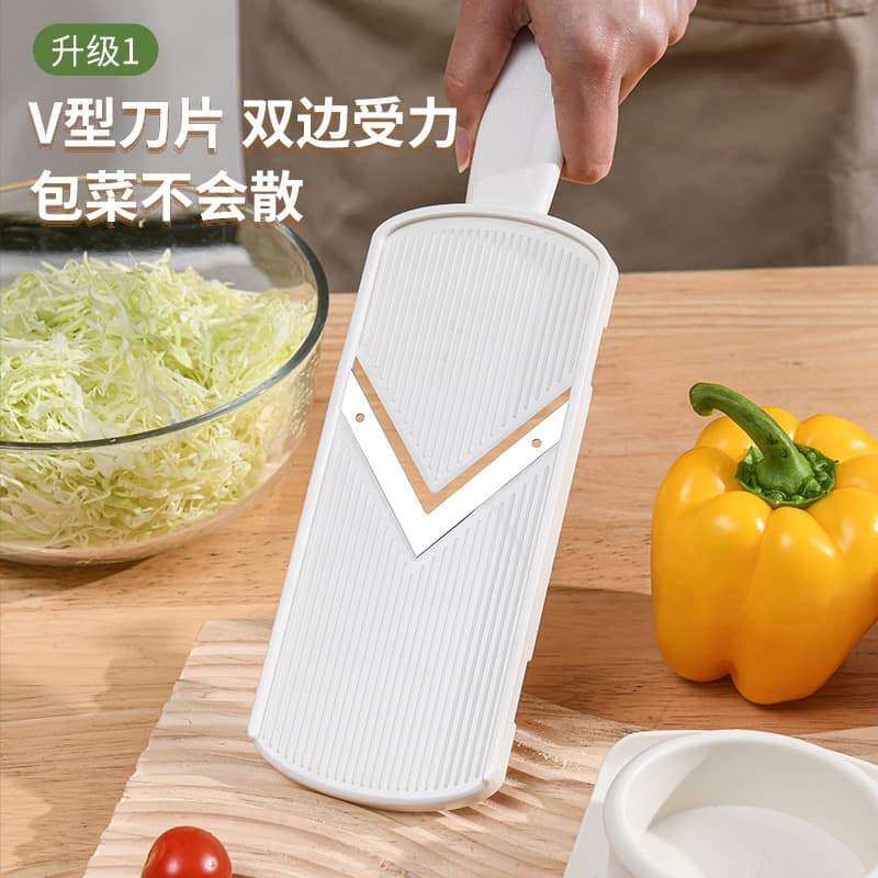 Cabbage grater Japanese style pork chop rice cabbage purple cabbage shreds salad cucumber potato slicer 4