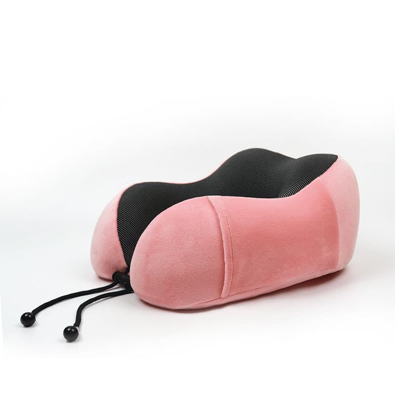 Cross-border portable travel three-piece set outdoor driving U-shaped pillow neck support memory foam neck guard U-shaped pillow with fixed logo 8