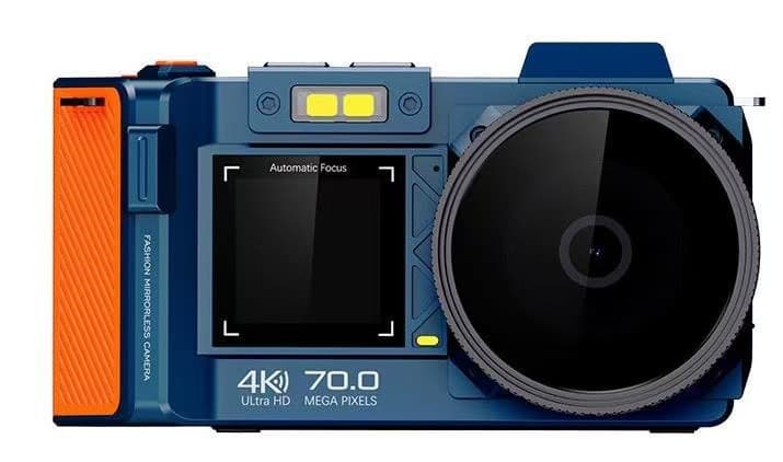 Cross-border new product 4K high-definition action camera 70-megapixel SLR digital camera filter wide-angle mirrorless camera 7